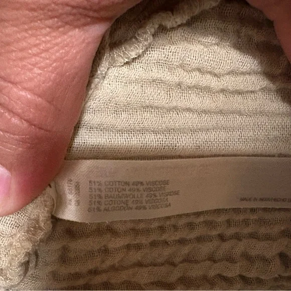 Free People Adler Tunic Dress women Casual Raglan 3/4 sleeve short,size L - Picture 8 of 9